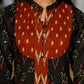 Anarkali Kurti With Bottom And Dupatta, Hevy Hand Work On Yog.