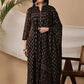 Black_Pure_Cotton_Ajrakh_Ethnic_Kurta_Set_For_Woman_Girls