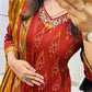Ekkat_Print_Kurti_With_Bottom_And_Dupatta_Set