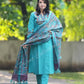 Elegant_Blue_Cotton_Embroidered_Kurta_Set_with_Khaddar_Silk_Dupatta