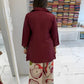 Priyas_Burgandy_Top_With_Printed_Pants