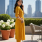Stylish Embroiderd Kurti With Pant Suit Set