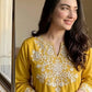 Stylish Havy Embroidery Kurti With Pant Set