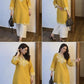 Stylish Havy Embroidery Kurti With Pant Set