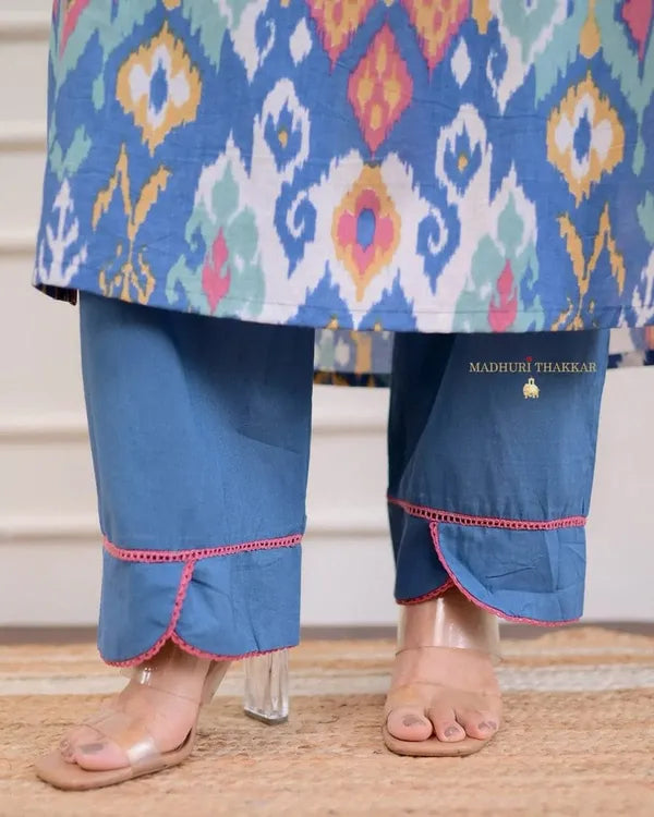 Stylish Kurti With Pant Set
