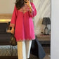 Stylish Havy Embroidery Kurti With Pant Set